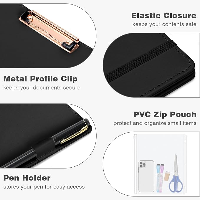Eyrozill Professional Leather Binder Portfolio - Image 5
