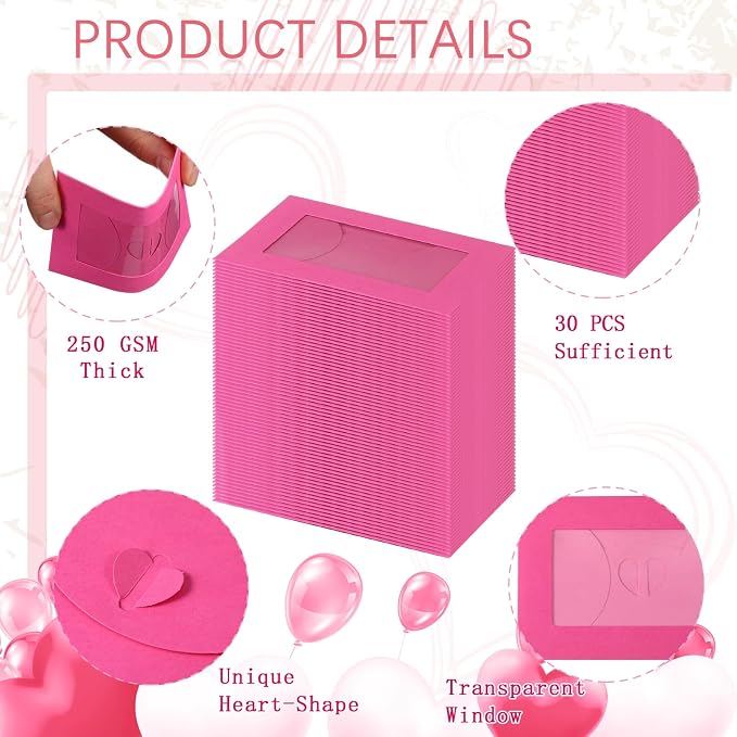 Uiifan 300 Pcs Window Gift Card Envelopes 4 x 2.8 Inch Gift Card Sleeves Mini - Image 3