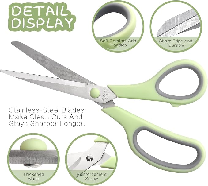 Scissors 8.5 Inch All Purpose Scissors - Image 3