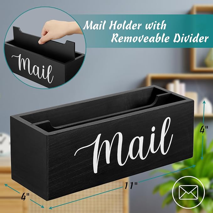 DRASTAR Mail Organizer, Mail Holder - Image 2