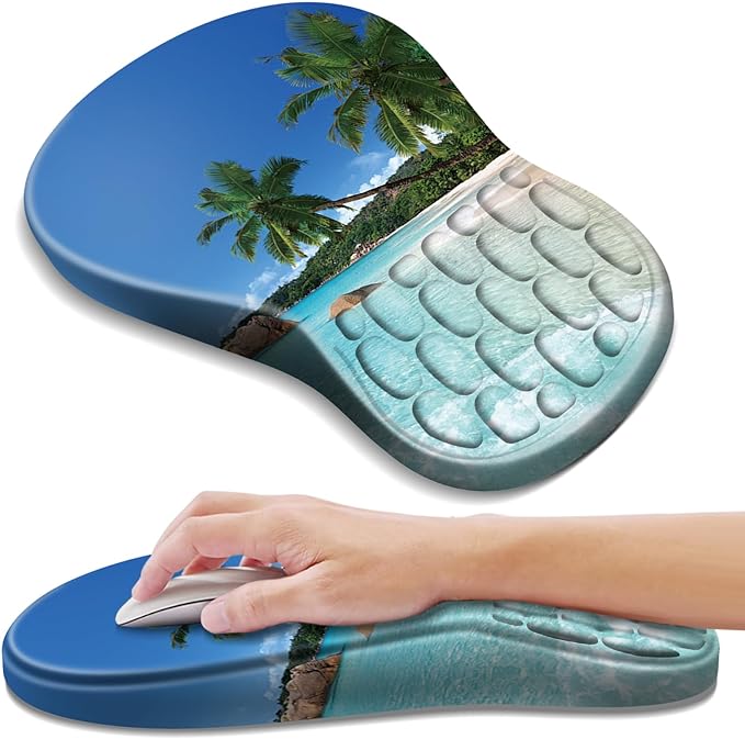 YIWEI Ergonomic Mouse Pad with Wrist Rest by Unknown