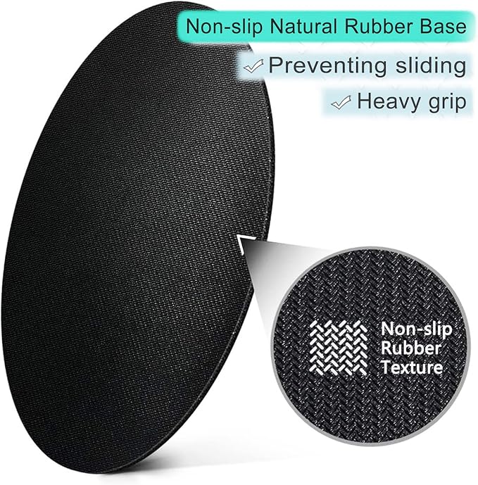 ITNRSIIET Round Mouse Pad with Stitched Edge Premium-Textured Waterproof - Image 4