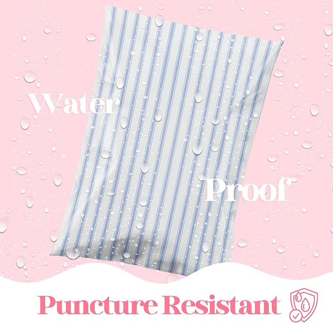 Pretty Package Store 6x9 Designer Poly Mailer 100 Pack Heavy Duty Waterproof - Image 4