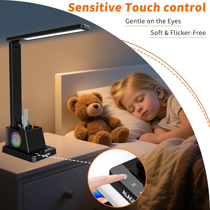 Study Desk Lamp for Office Home, Eye-Caring Desk Light - Image 3