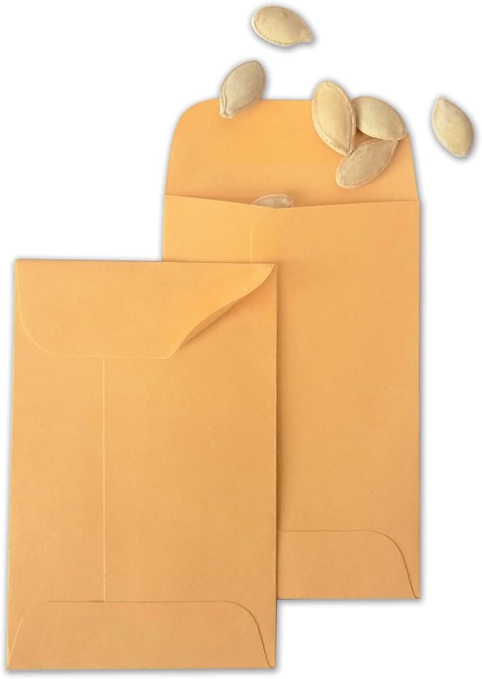 Xxcxpark 200PCS #3 Coin Envelopes 2.5x4.25 inches Brown Kraft Envelopes Classic - Image 5