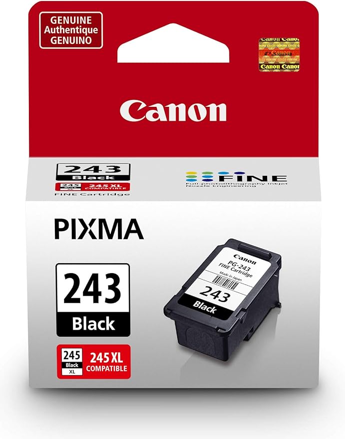 Canon PG-243/ CL-244 Ink Cartridge Multi-Pack | Compatible with Select Pixma Printers-DeskLoop Office