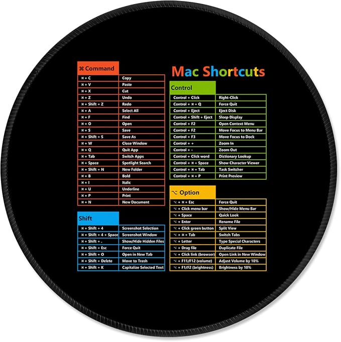 ITNRSIIET Mouse Pad Non-Slip Rubber Base Smooth Surface Stitched Edges by +ITNRSIIET