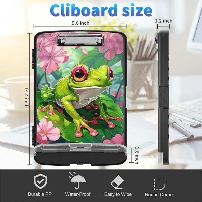 Clipboard with Storage, Clip Boards 8.5x11 with Storage High Capacity Nursing - Image 4