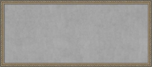 Amanti Art Silver Framed Magnetic Board 22x50 Oversize Vision Board by AmantiArt