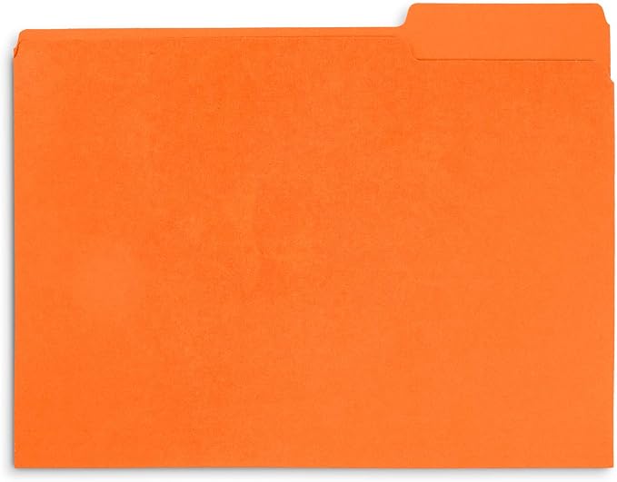 File Folder, 1/3 Cut Tab, Letter Size, 100 Per Box - Image 3