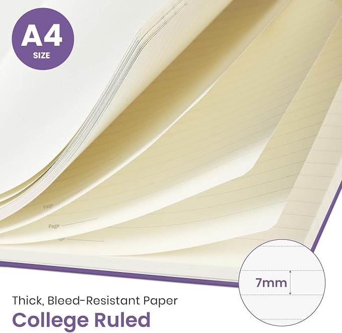 Taja Large Spiral Lined Journal - Image 2
