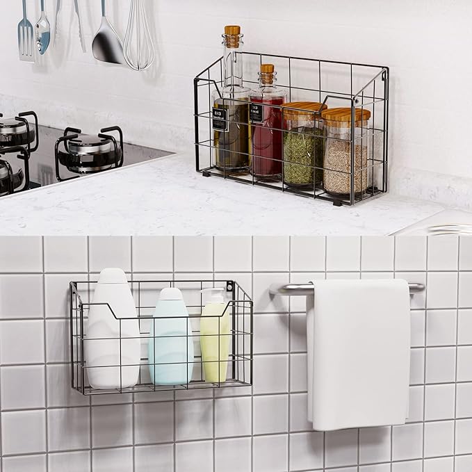 Univivi Wall File Organizer Hanging File Holder Magazine File Holder Desktop File Organizer for Document Paper Mail Home Office 3 Pack-DeskLoop Office