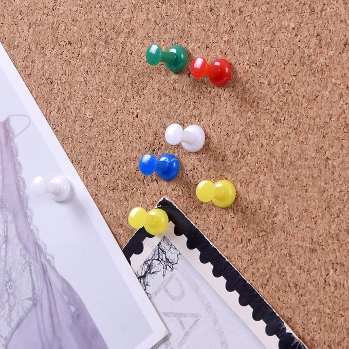Cork Board Bulletin Board for Wall, Wall Mounted Decorative Hanging Pin Board - Image 4