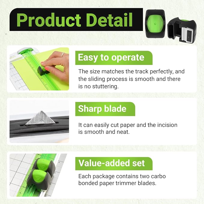 2 Pack 16854 Paper Cutter Blade - Image 4