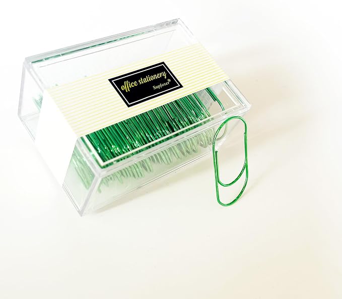 Green Large Paper Clips - Image 7