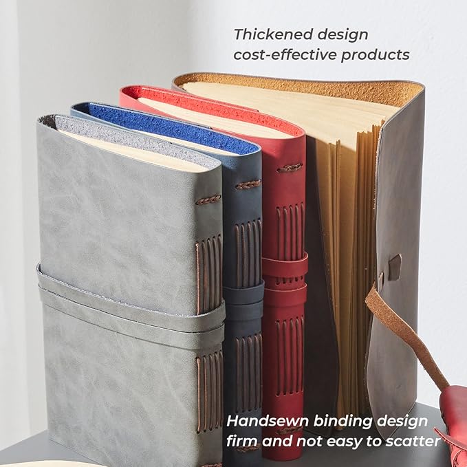 RILIHO Leather Journal Notebook - Image 4
