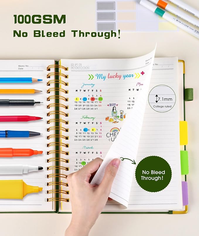 Hardcover Spiral Notebook journal - Image 5