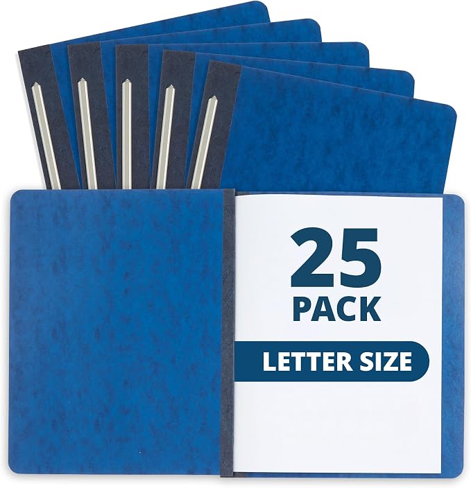 25 Blue Summit Supplies Pressboard Report Cover, Pressboard Binder 8.5x11 by BlueSummitSupplies