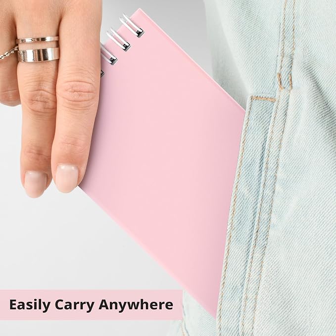 Taja Pocket Small Notebook 3" x 5", Nursing Notepad, Travel - Image 3