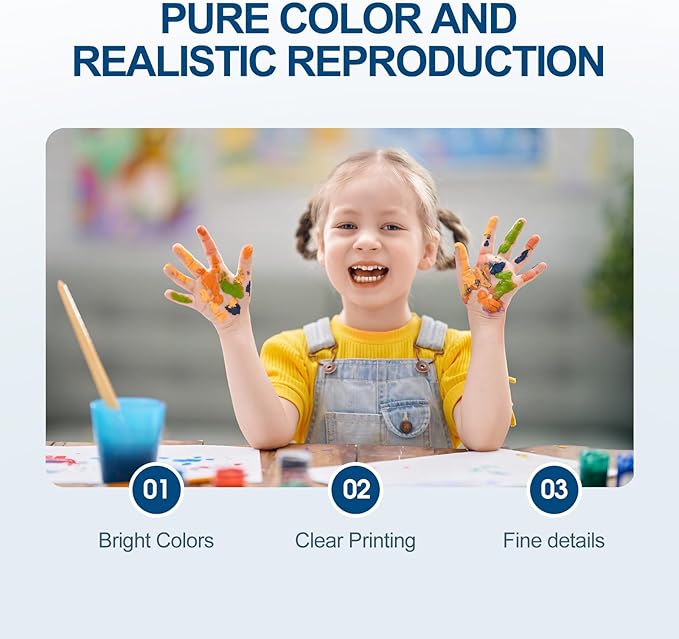 64XL Ink Cartridge Combo Pack Compatible for HP Ink 64 Black and Color 64XL Ink Cartridge Combo Work with Envy Photo 7855 7858 7155 7120 7800 6252 6255 7158 7100 7164 Tango Series Printer-DeskLoop Office