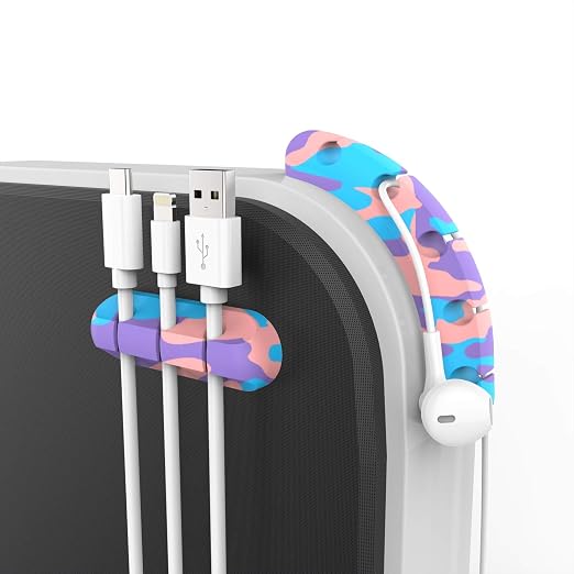 INCHOR Cable Organizer, Cord Organizer Cable Management, Cable Clips USB Cable - Image 6