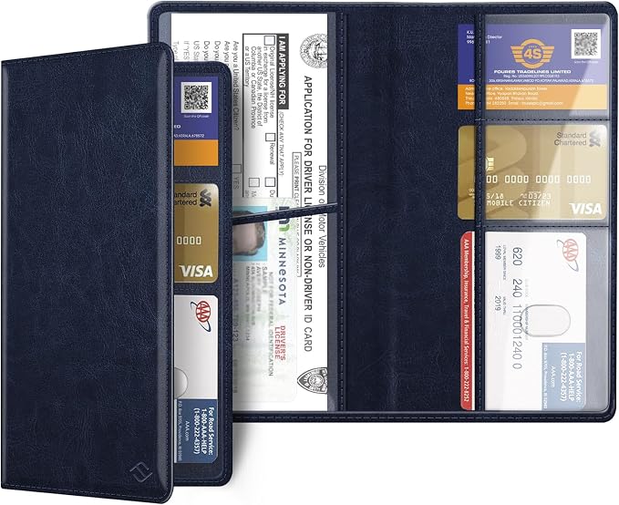 FINPAC Car Registration and Insurance Card Holder, Vehicle Glove Box Card - Image 7