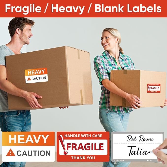 400 PCS 3.5 x 2 Inch Large Moving Labels - Image 8