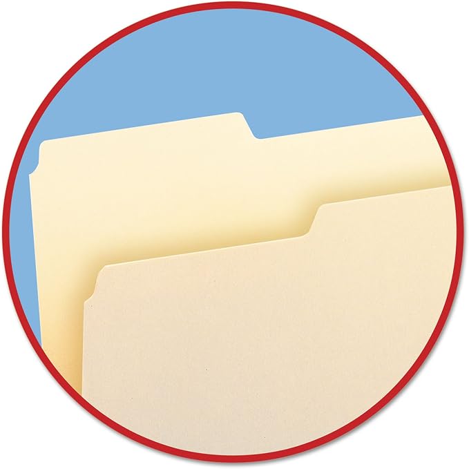 Smead File Folder, 1/3-Cut Tab, Left Position, Letter Size, 100 per Box - Image 2