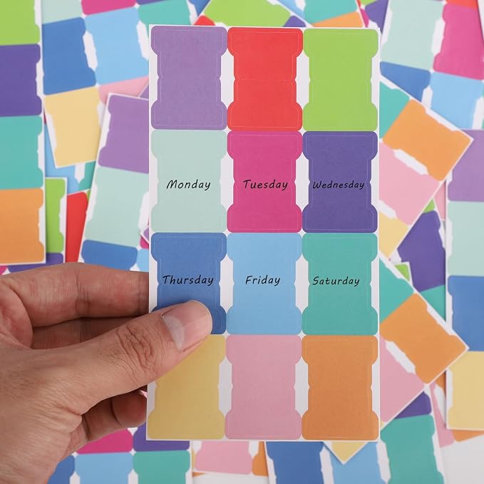 30 Sheets/360 Pieces Sticky Index Tabs, Double Sided Book Page Markers Mark - Image 4