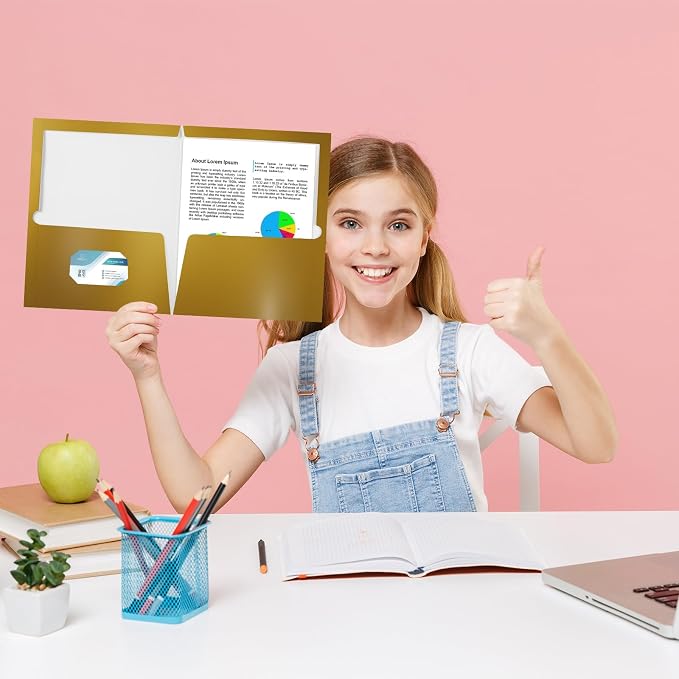 Yeaqee 200 Pack Folders Bulk - Image 4