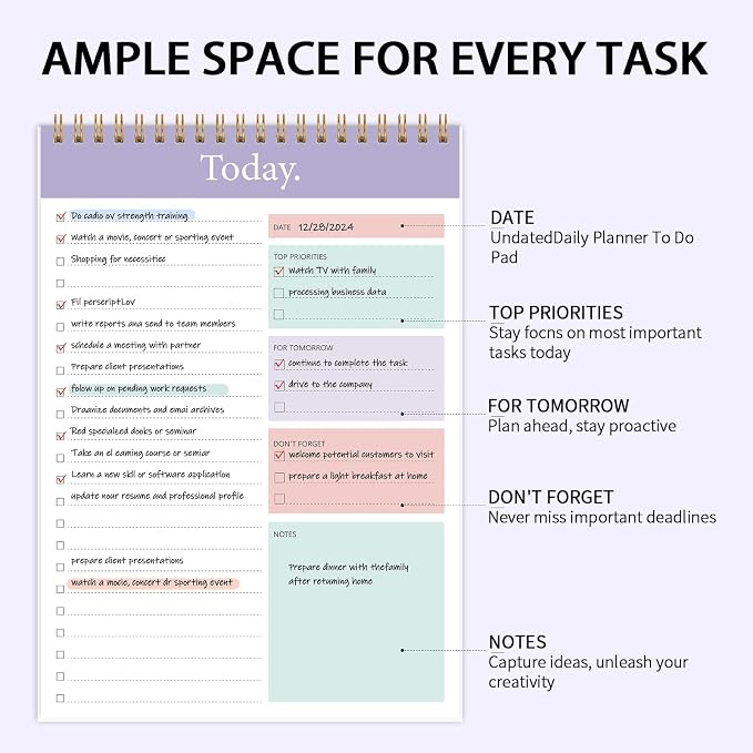 KMQOY To Do List Notepad - Image 3