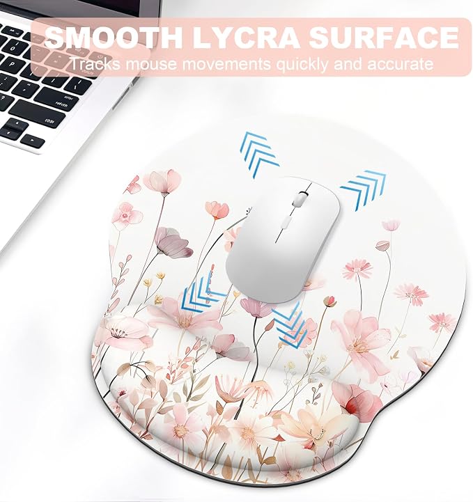 Ergonomic Mouse Pad with Wrist Rest and Keyboard Wrist Rest, Mousepad and Wrist - Image 3