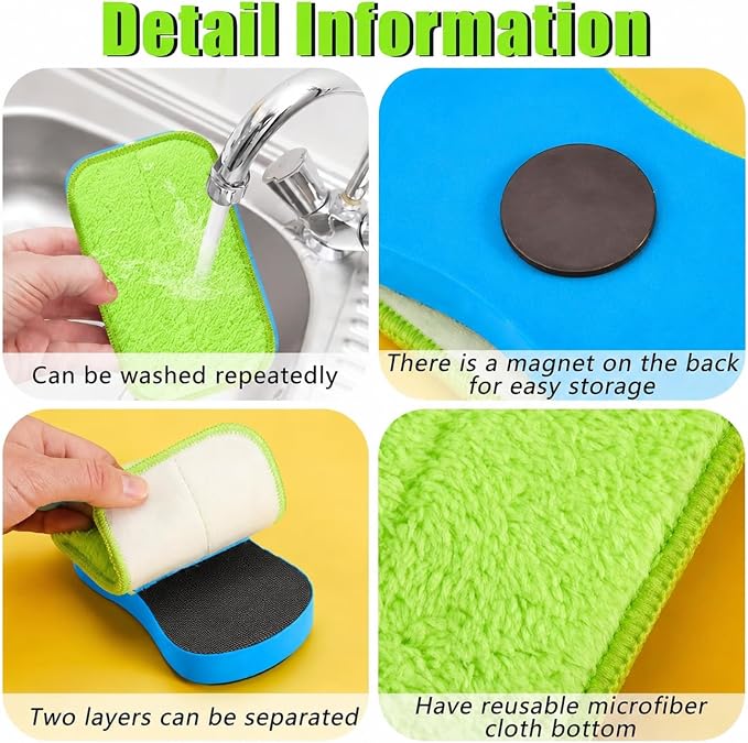 Zonon 3 Pcs Pcs Chalk Eraser Bulk Chalk Board Chalkboard Erasers Dust Free - Image 3