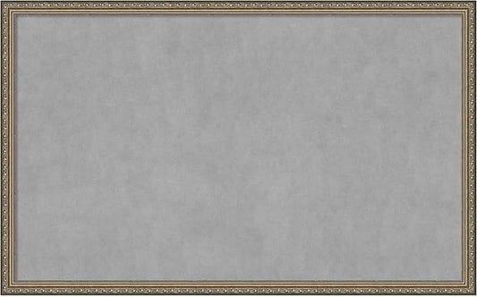 Amanti Art Silver Framed Magnetic Board 26x42 Large Vision Board by AmantiArt