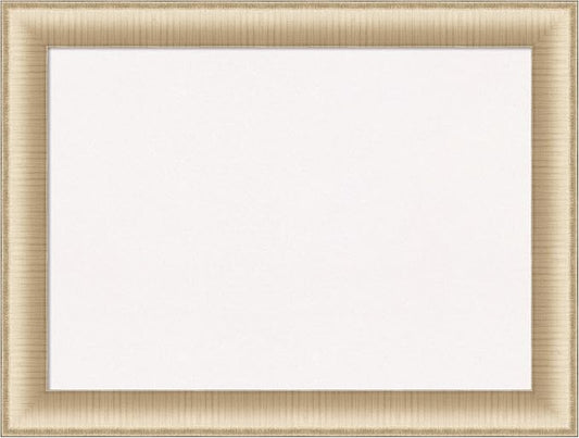 Amanti Art White Cork Board for Wall, 25x33 Vision Board with Gold Frame, Medium Corkboard Office Decor for Home Organization, Casual Corkboard Pinboard to display items for home organization-DeskLoop Office