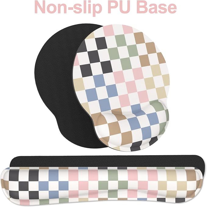 Ergonomic Mouse Pad with Wrist Rest and Keyboard Wrist Rest, Mousepad and Wrist - Image 5