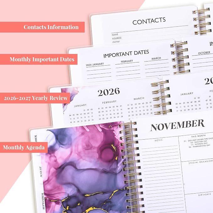 Planner 2026-2027, Large 18 Months Academic Daily Weekly Monthly Planner Yearly - Image 6