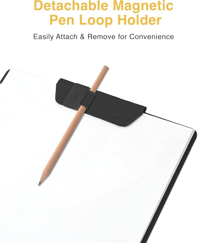 LHiDS Magnetic Clipboard – Slim Leather Writing Board - Image 3