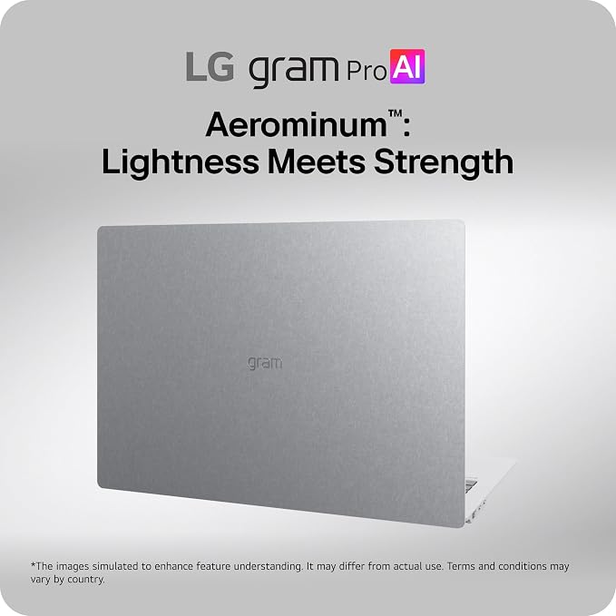 LG gram Pro 16-inch Thin and Lightweight Dual AI Laptop Computer, Windows 11 - Image 7