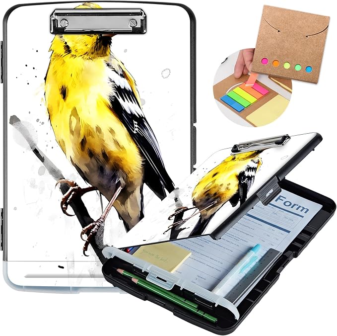 Heavy Duty Plastic Storage Clipboard by Unknown