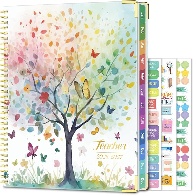Teacher Planner 2026-2027 Academic Year, Jul.2026 by Ms-PaperPearl