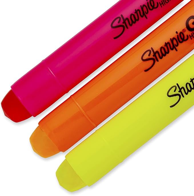Sharpie Accent Gel Highlighters, 3 Assorted Highlighters - Image 3