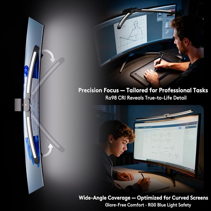 Quntis Curved Monitor Light Bar - Image 4