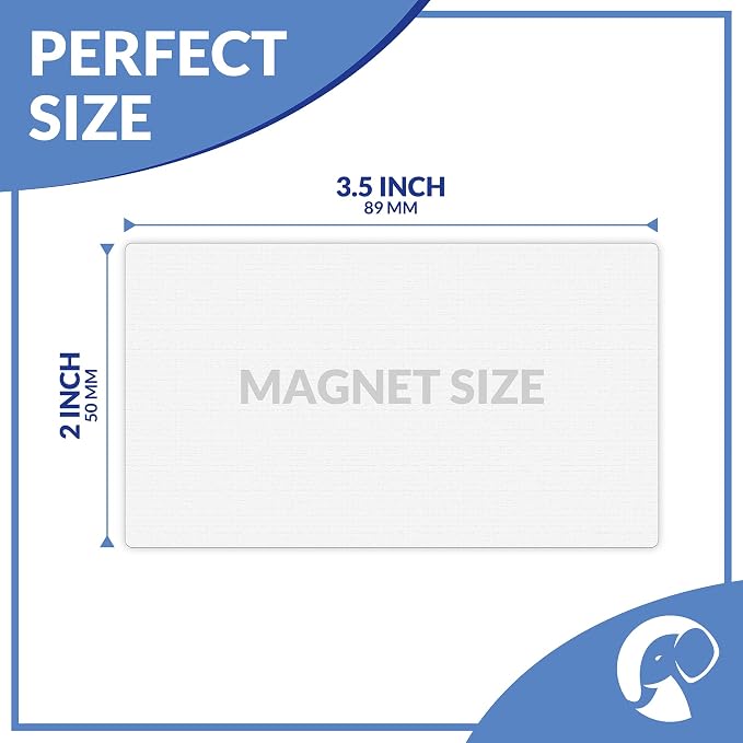 Business Card Magnets Pack of 100 – Customize - Image 4