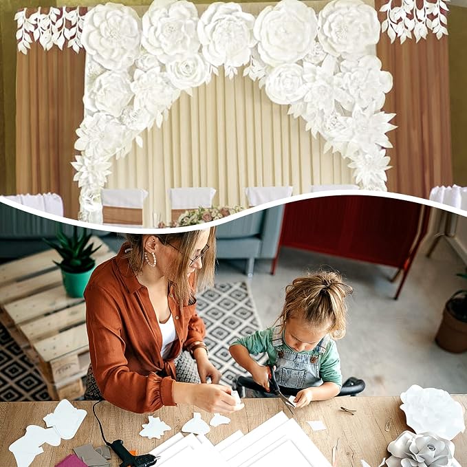 White Cardstock 8.5 x 11 White Paper 100 Pack, Goefun 65lb Card Stock Printer - Image 6