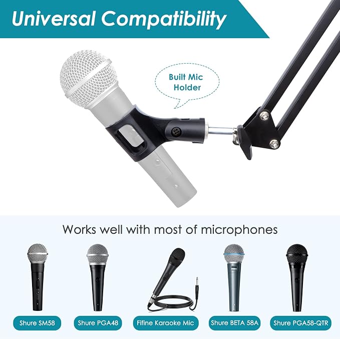 YOUSHARES Mic Stand - Image 4