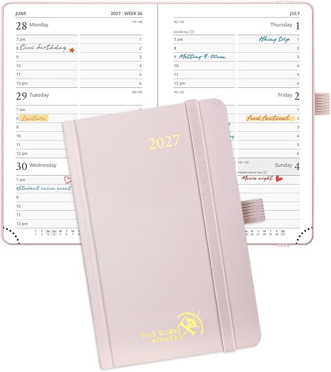 POPRUN Pocket Calendar 2027, Jan 2027 by POPRUN
