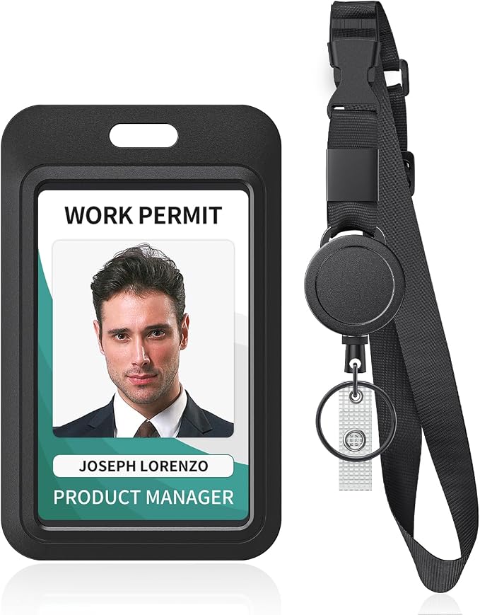 Uniclife Retractable Adjustable Lanyard Heavy Duty Neck Lanyard by UnicLife