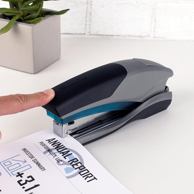 Swingline Stapler, 25 Sheet Capacity, Optima 25, Jam Free, Soft Grip - Image 2