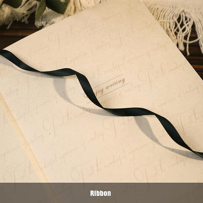 Line Notebooks for Women Men, A5 Aesthetic Hardcover Ruled Diary, 100 GSM Journals for Writing for Work, Note Taking, Office School-DeskLoop Office